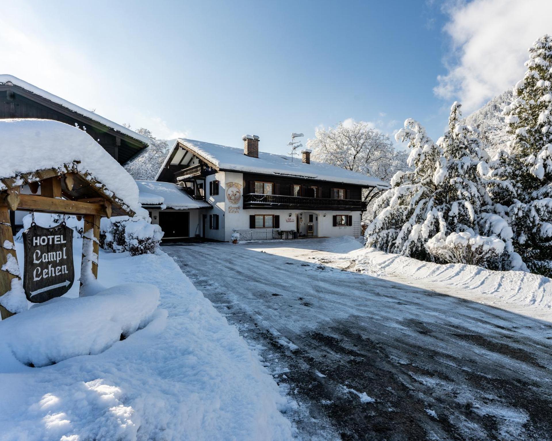 Hotel & Chalets Lampllehen Марктшелленберг Экстерьер фото