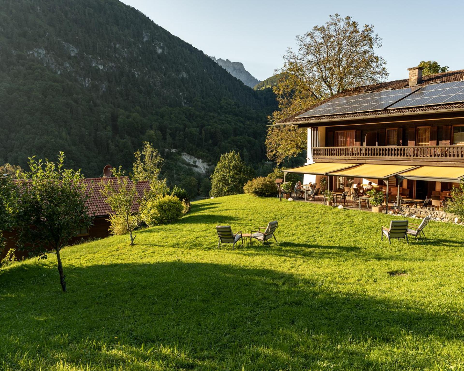 Hotel & Chalets Lampllehen Марктшелленберг Экстерьер фото